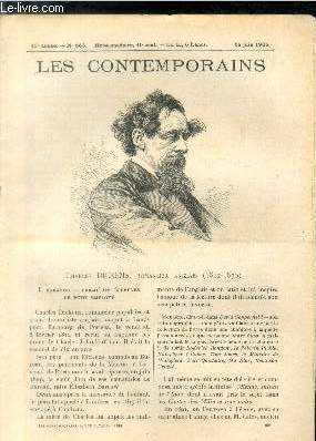 Charles Dickens, romancier anglais (1812-1870). LES CONTEMPORAINS N 663