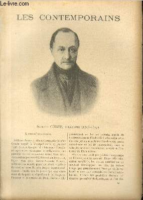 Auguste Comte, philosophe (1798-1857). LES CONTEMPORAINS N 697