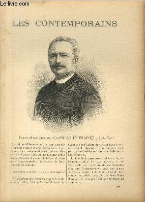 Pierre-Marie-Edouard Cazenove de Pradine (1838-1896). LES CONTEMPORAINS N 706