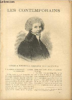 Gonzze de Rougeville, conspirateur royaliste (1761-1814). LES CONTEMPORAINS N 748