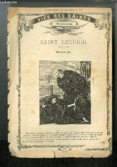 Vies des Saints n 96 - Saint Leufroi, fte le 21 juin