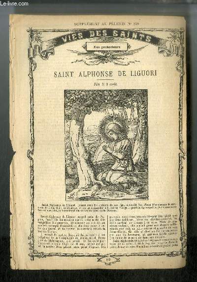 Vies des Saints n 97 - Saint Alphonse de Liguori, fte le 2 aot