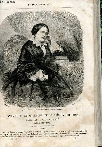 Le tour du monde - nouveau journal des voyages - livraison n073 - Aventures et malheurs de la Senora Libarona dans le Grand chaco (Amrique mrodionale) 1840-1841.