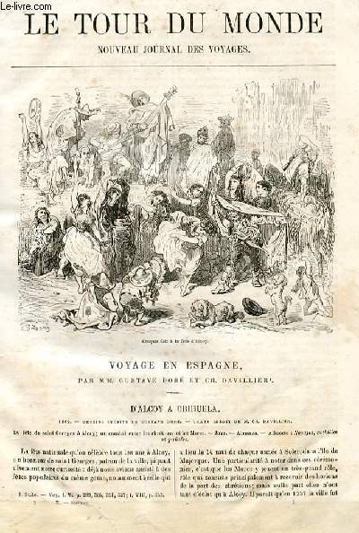 Le tour du monde - nouveau journal des voyages - livraison n235 ET 236 - Voyage en Espagne par Gustave Dor et Ch. Davillier (suite).