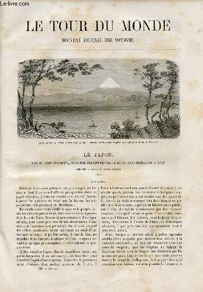 Le tour du monde - nouveau journal des voyages - livraison n340,341,342,343 et 344 - Le Japon, par Aim Humbert, ministre plnipotentiaire de la Confdration Suisse (1863-1864).