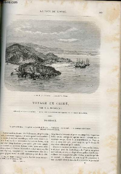 Le tour du monde - nouveau journal des voyages - livraison n769 et 770 - voyage en Chine par J. Thomson (1870-1872).