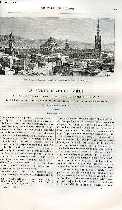 Le tour du monde - nouveau journal des voyages - livraison n1144 (numrote 1119) - Excursion au Samourzakan et en Abkasie par MAdame clara Serena. 1881.