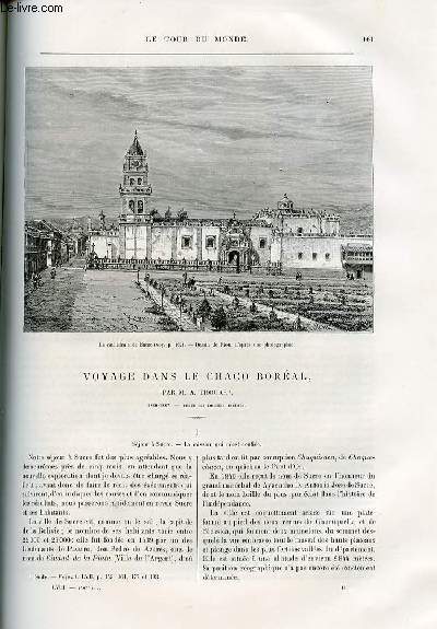 Le tour du monde - nouveau journal des voyages - livraisons n1497, 1498 et 1499 - Voyage dans le Chaco boral par Thouar;