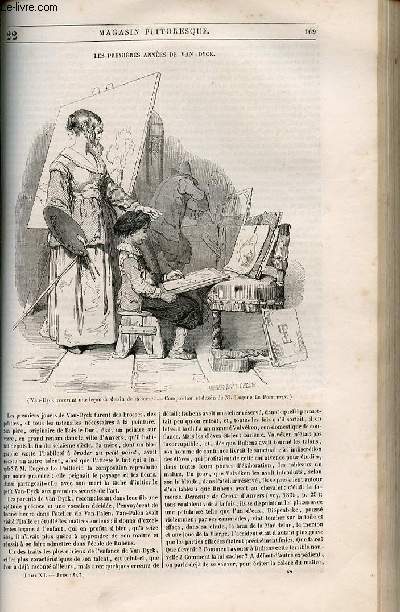 LE MAGASIN PITTORESQUE - Livraison n022 - Les premires annes de Van Dyck.