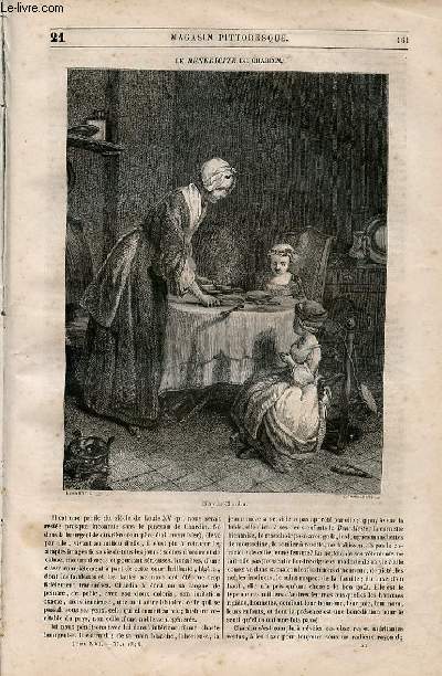 LE MAGASIN PITTORESQUE - Livraison n021 - Le bndicit de Chardin.