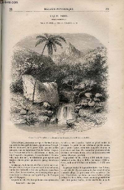 LE MAGASIN PITTORESQUE - Livraison n026 - L'ile du Prince, Afrique occidentale.