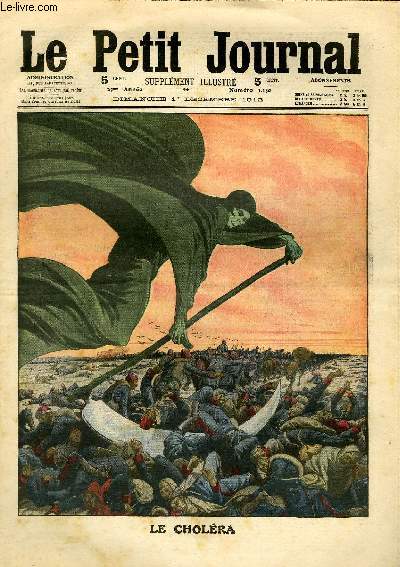 LE PETIT JOURNAL - supplment illustr numro 1150 - LE CHOLERA -L'HEROINE SERBE