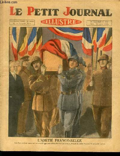 LE PETIT JOURNAL - supplment illustr numro 1910 - L'AMITIE FRANCO-BELGE.