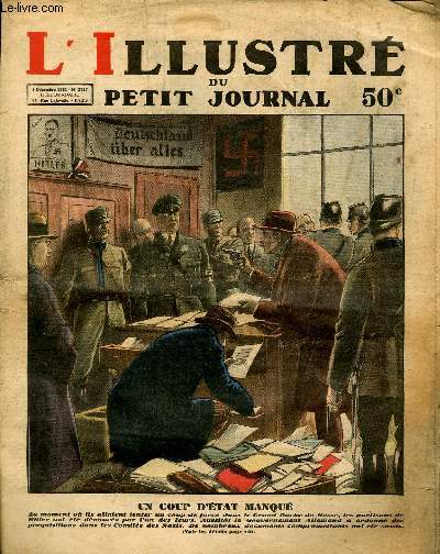 LE PETIT JOURNAL - supplment illustr numro 2137 - UN COUP D'ETAT MANQUE