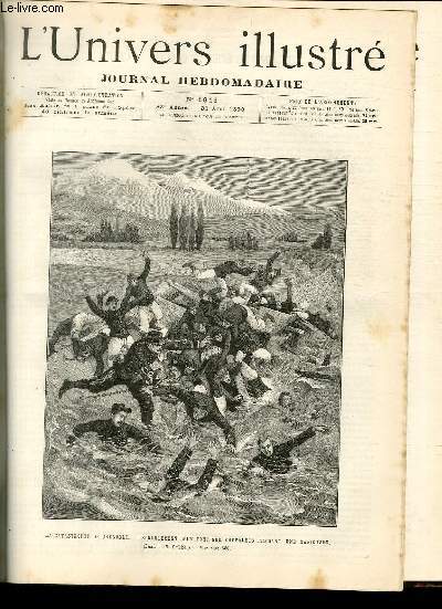 L'UNIVERS ILLUSTRE - TRENTE TROISIEME ANNEE N 1849 La catastrophe de Grenoble.