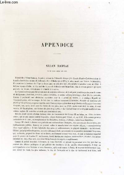Appendice ; Extrait du Tome 14 de l'Histoire des peintres de toutes les coles.