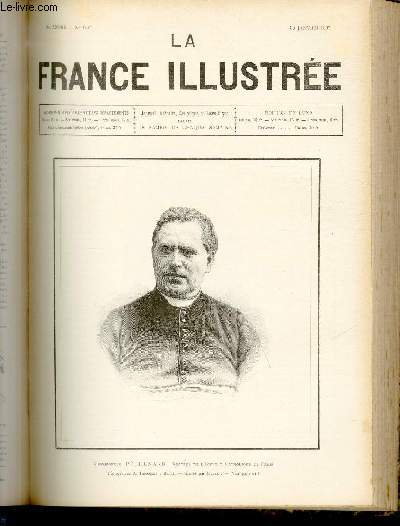 LA FRANCE ILLUSTREE N 1157 - Monseigneur Pchenard, recteur de l'Institut Catholique de Paris - photographie de A.Taponnier  Reims.