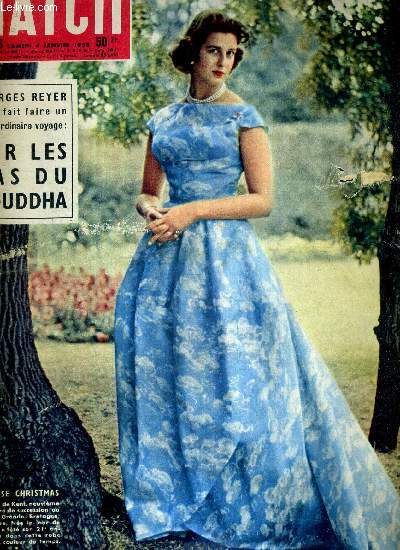 PARIS MATCH N 456 - 4 janvier 1958 - Georges Reyer vous fait faire un extraordinaire voyage : sur les pas du Bouddha - Alexandra, le sourire de Buckingham - en Indonsie, nol de l'adieu - Sophia chez les Lord devient lady melon ...