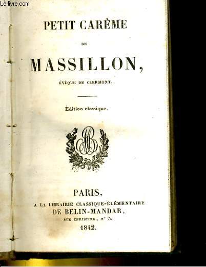 Petit Carme de Massillon, vque de Clermont