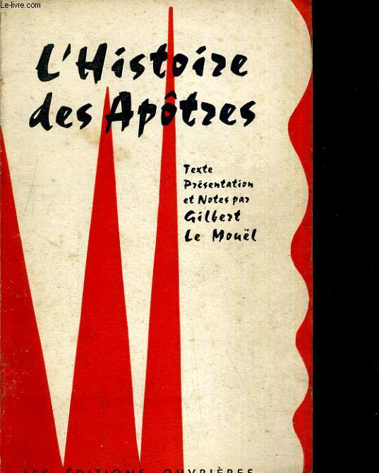 L'Histoire des aptres.