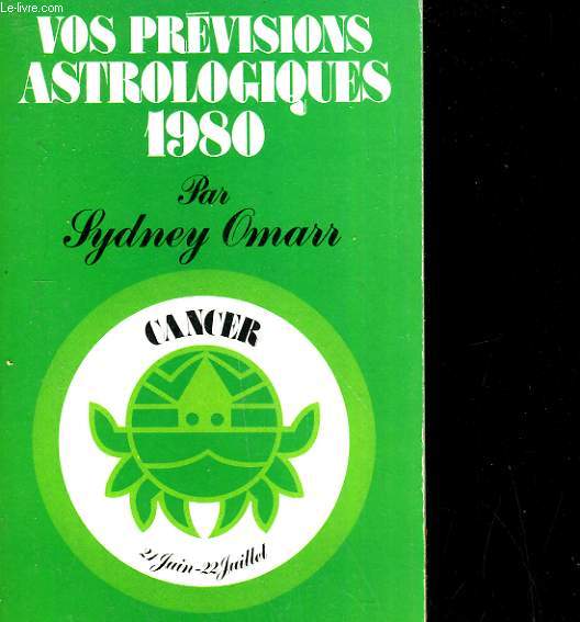 Vos prvisions astrologiques 1980: CANCER