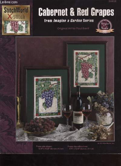 CABERNET AND RED GRAPES from imagine a garden series