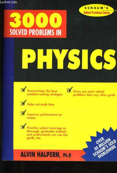 3000 SOLVED PROBLEMS IN PHYSICS.
