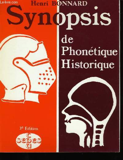 SYNOPSIS DE PHONETIQUE HISTORIQUE.