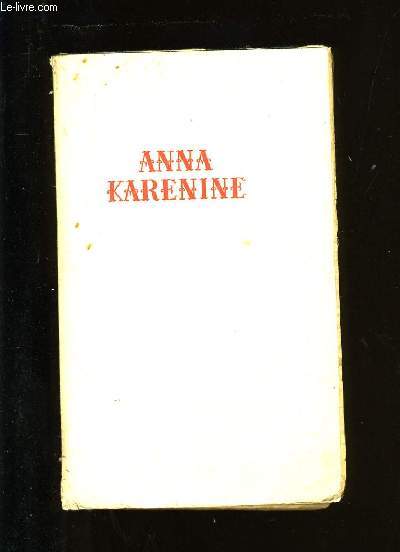 ANNA KARNINE.