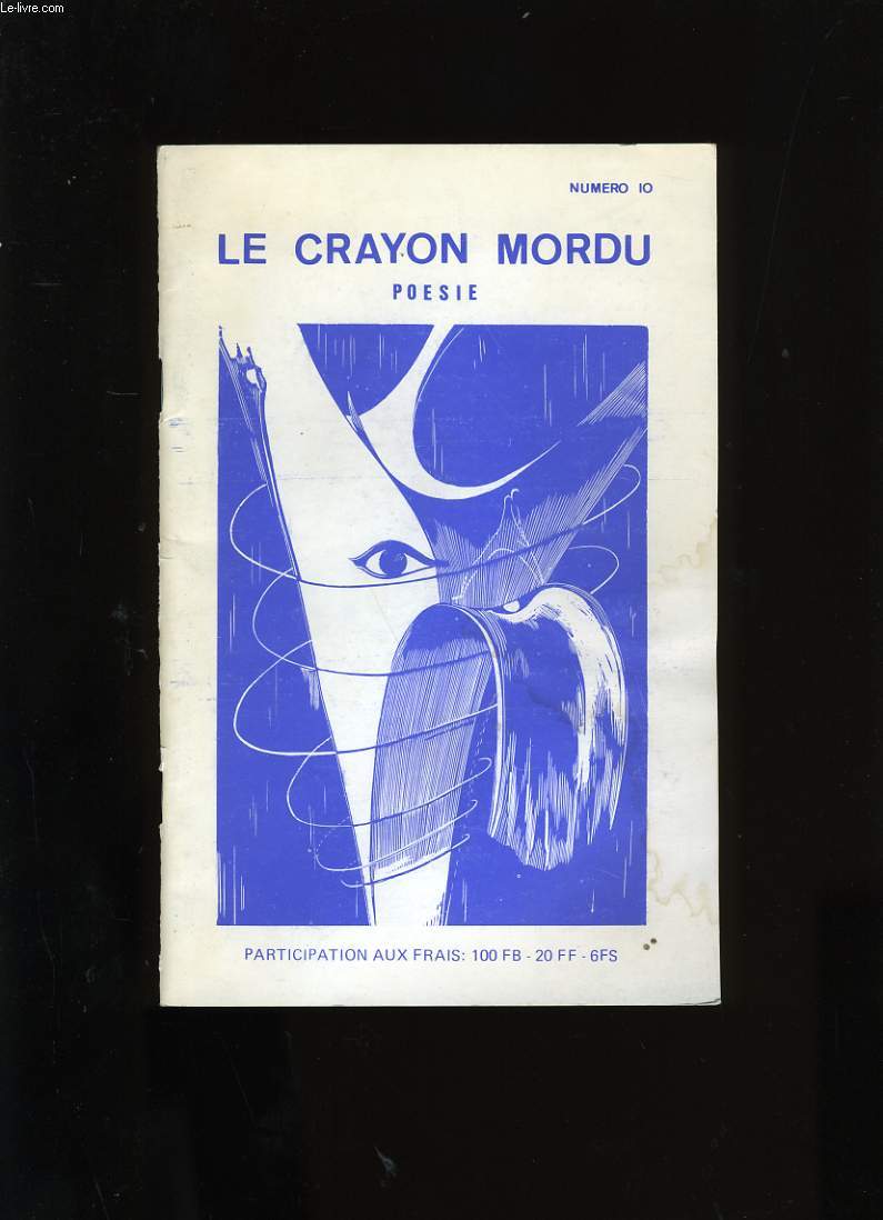 LE CRAYON MORDU. POESIE. N10