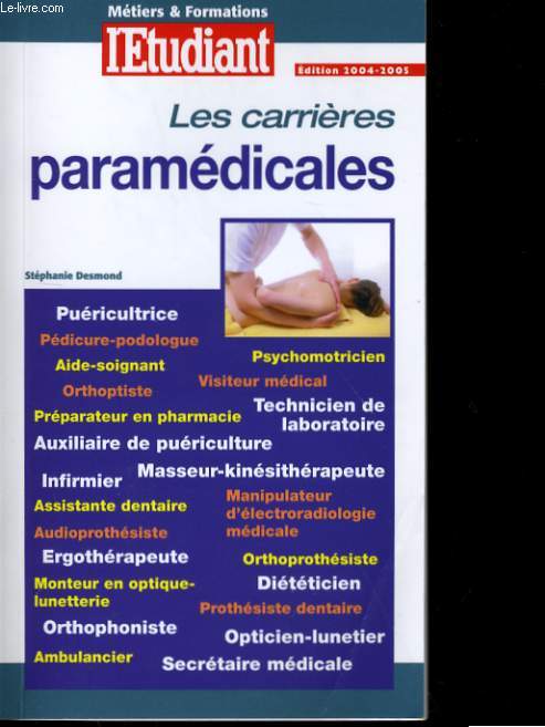LES CARRIERES PARAMEDICALES