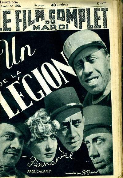 LE FILM COMPLET DU MARDI N 1964 - 16E ANNEE - UN DE LA LEGION