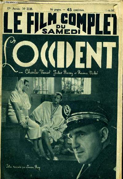 LE FILM COMPLET DU SAMEDI N 2119 - 17E ANNEE - L'OCCIDENT