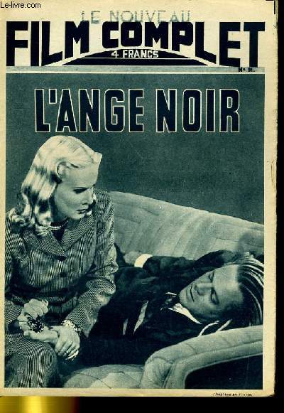 LE NOUVEAU FILM COMPLET N 91 - L'ANGE NOIR