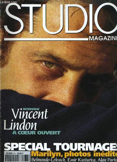 STUDIO MAGAZINE N 86 - INTERVIEW: VINCENT LINDON A COEUR OUVERT