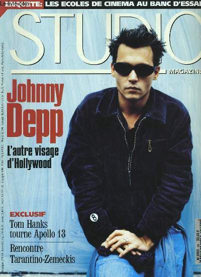 STUDIO MAGAZINE N 98 - JOHNNY DEPP, l'autre visage d'Hollywood