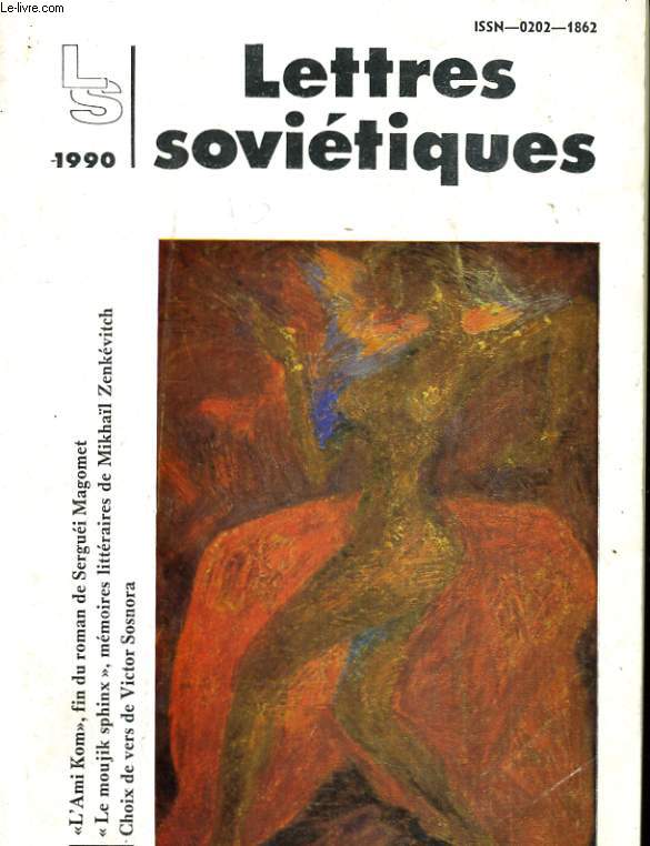 LETTRE SOVIETIQUES, OEUVRES ET OPINIONS N383