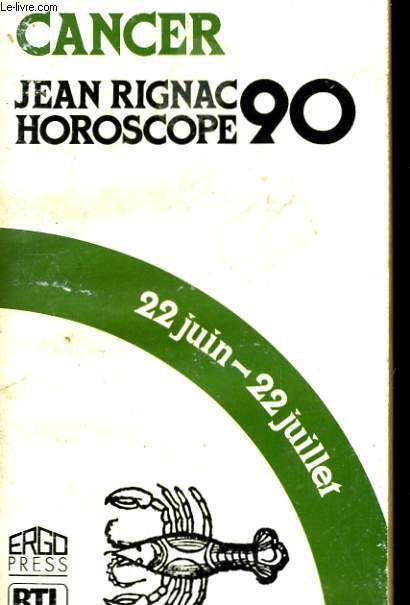 HOROSCOPE 1990 CANCER.