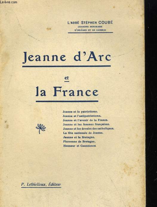 JEANNE D'ARC ET LA FRANCE
