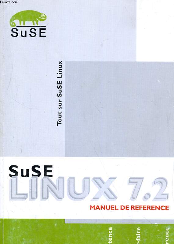 SUSE LINUS 7.2, MANUEL DE REFERENCE