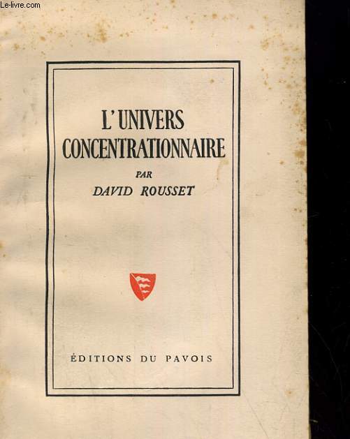 L'UNIVERS CONCENTRATIONNAIRE