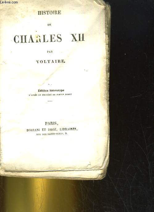 HISTOIRE DE CHARLES XII