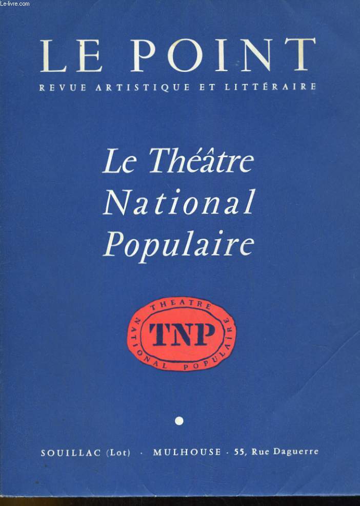 LE THEATRE NATIONAL POPULAIRE