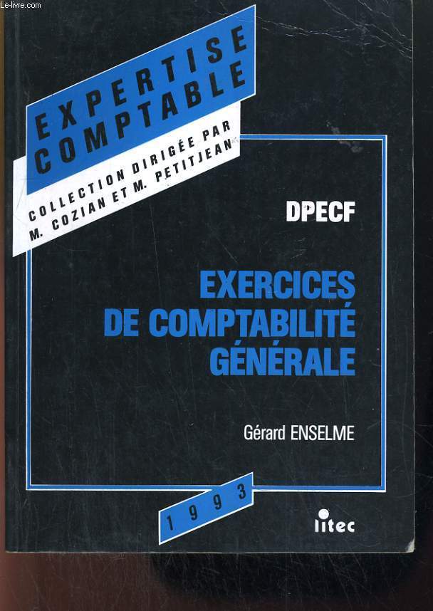 DEPCF - EXERCICES DE COMPTABILITE GENERAL