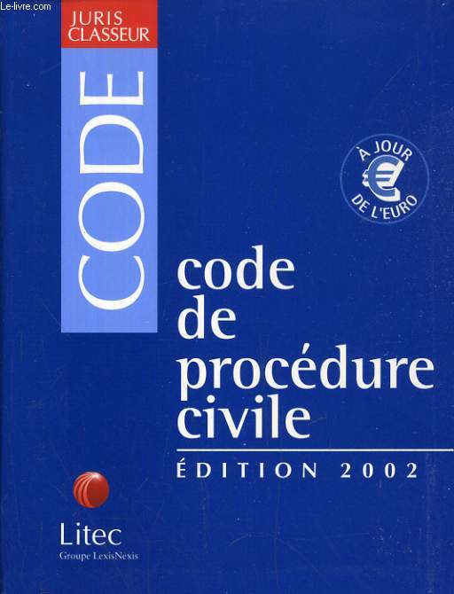 CODE DE PROCEDURE CIVILE 2002