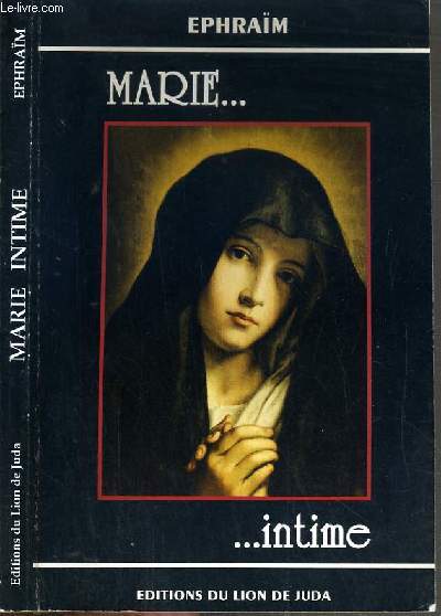 MARIE INTIME - ELEVATIONS SUR LE NOM DE MARIE.