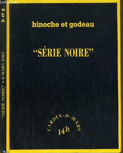CATALOGUE DE VENTE AUX ENCHERES - ESPACE CARDIN - SERIE NOIRE - ART COLON ET STYLE TRIBAL - 8 MARS 1987.