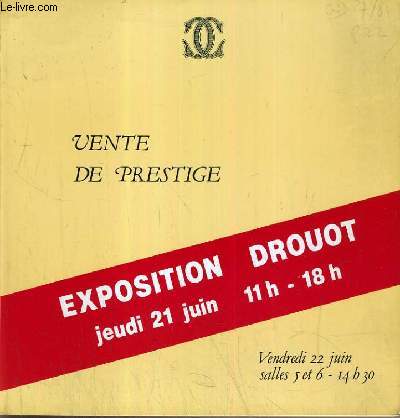 CATALOGUE DE VENTE AUX ENCHERES - DROUOT - ART ABSTRAIT - PARIS 50-60 - SURREALISME - SALLES 5 et 6 - 22 JUIN 1984.