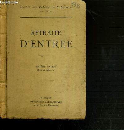 RETRAITE D'ENTREE - 6me EDITION.