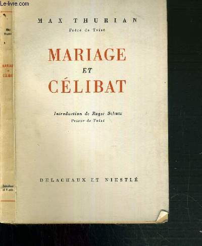 MARIAGE ET CELIBAT / COLLECTION COMMUNAUTE DE TAIZE